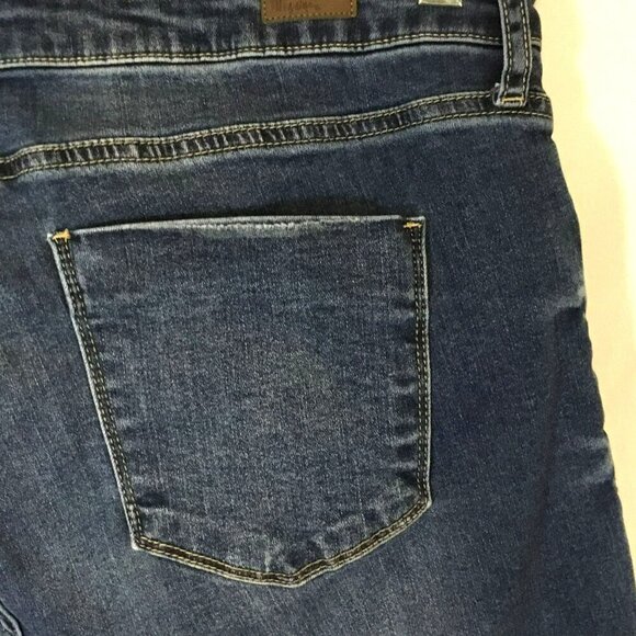 Kut From The Kloth Women's Straight Leg Cropped Jeans Medium Wash Size 16 - Picture 9 of 12